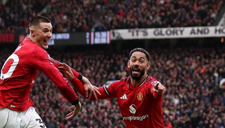 Manchester United kritik maçı kazandı! Şampiyonlar Ligi için dev hamle (ÖZET) Manchester United- Aston Villa maç sonucu: 3-1