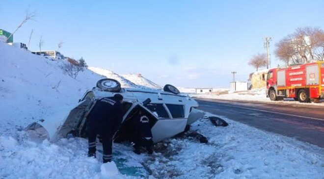 Mardin’de korkutan kaza: 4 yaralı!