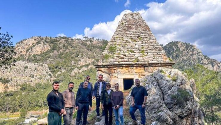 Marmaris’teki 2 bin yıllık piramit mezar koruma altına alınıyor
