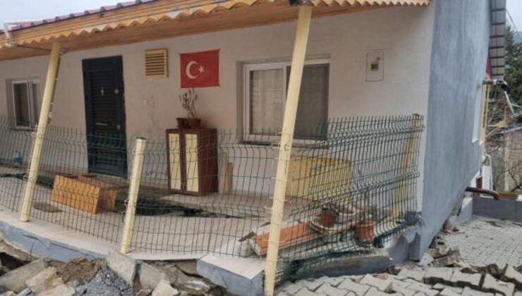 Mersin’de heyelan: Evler zarar gördü, bölgeye giriş yasaklandı!