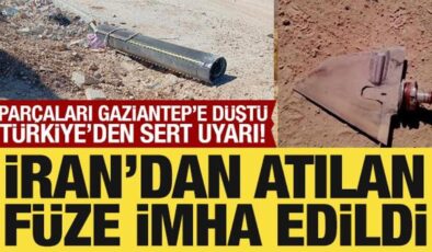 MSB: İran’dan ateşlenen füze imha edildi: Türkiye’den sert tepki