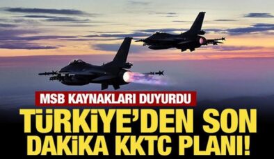 MSB kaynakları duyurdu: Türkiye’den son dakika KKTC planı!
