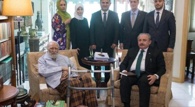 Mustafa Şentop: Seyyid Muhammed Nakib el-Attas’ı evrensel bir alimdi