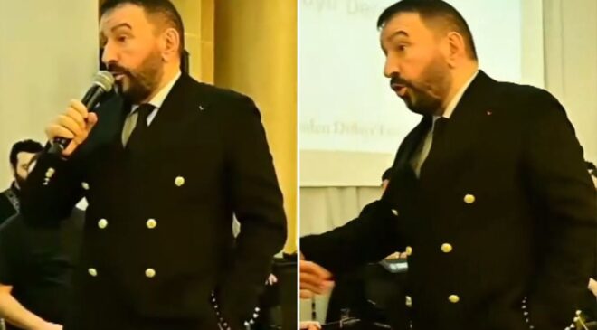 Mustafa Topaloğlu resti çekti! Uyarıya sinirlenip sahneyi terk etti