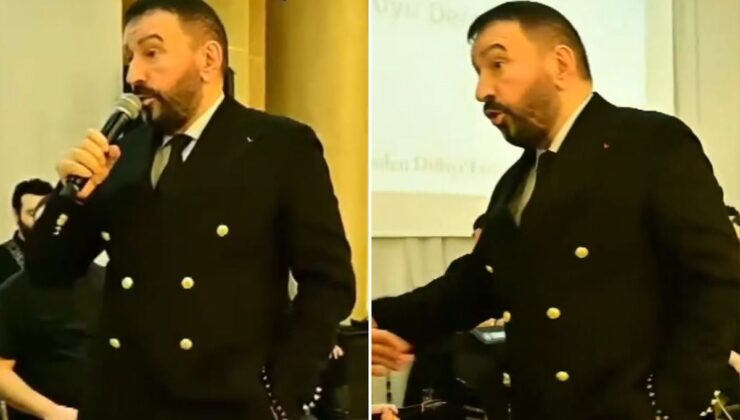 Mustafa Topaloğlu resti çekti! Uyarıya sinirlenip sahneyi terk etti