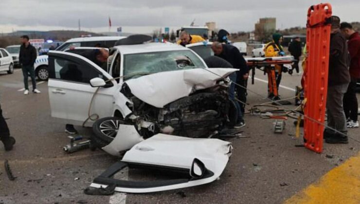 Nevşehir’de zincirleme kaza. 2 ölü, 7 yaralı