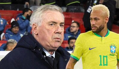 Neymar milli takıma çağrılmadı! Carlo Ancelotti sebebini açıkladı: ‘Hazır değil’