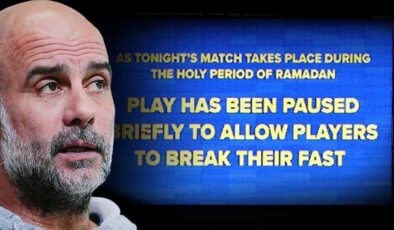 Premier Lig’de orucunu açan futbolcular yuhalandı, Guardiola çok sert konuştu! ‘Saygılı olun’