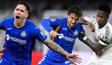 Real Madrid’e evinde Getafe şoku! Real Madrid – Getafe maçı sonucu: 0-1