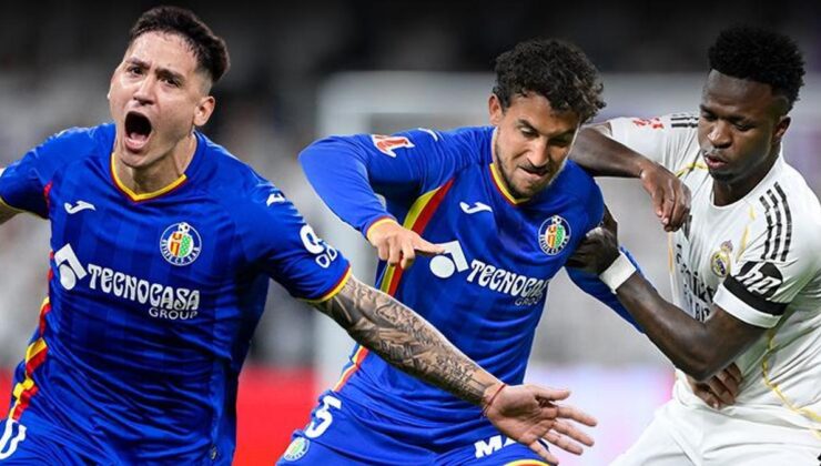 Real Madrid’e evinde Getafe şoku! Real Madrid – Getafe maçı sonucu: 0-1