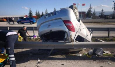 Samsun’da iki otomobil çarpıştı: 3 yaralı