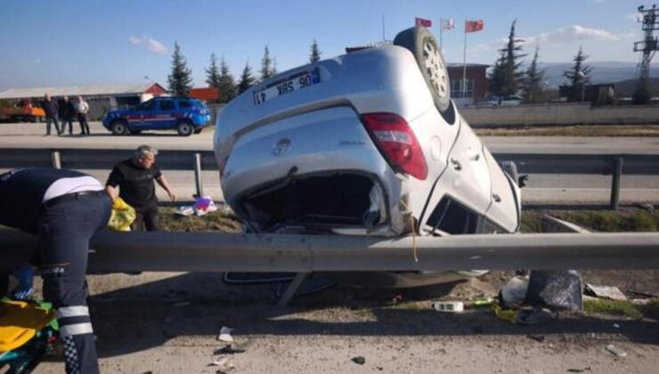 Samsun’da iki otomobil çarpıştı: 3 yaralı