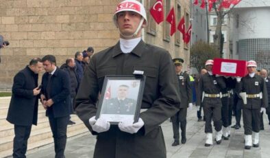 Şehit Binbaşı Sinan Taştekin’e veda…