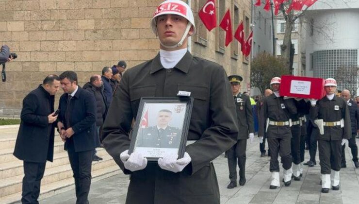 Şehit Binbaşı Sinan Taştekin’e veda…