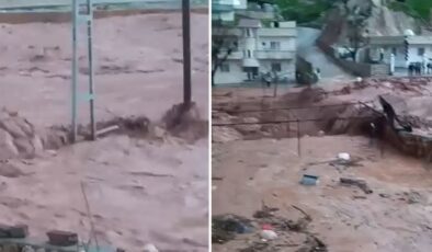 Şırnak’ta sağanak sele dönüştü, dereler taştı, evler sular altında kaldı