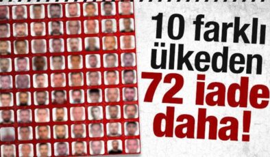 SON DAKİKA: 32 kırmızı bülten, 40 da ulusal seviyede aranan 72 suçlu Türkiye’ye getirildi