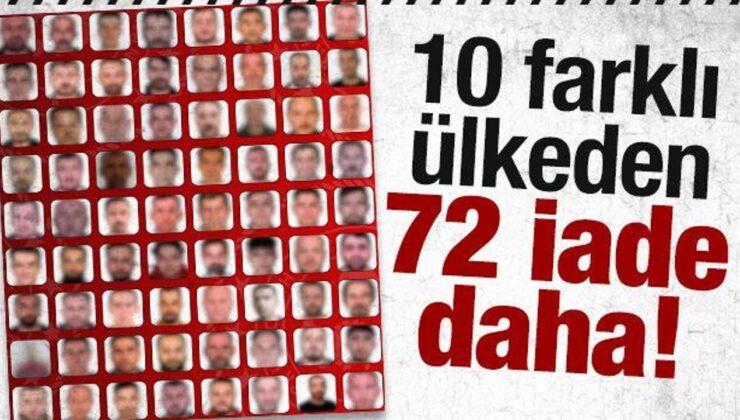 SON DAKİKA: 32 kırmızı bülten, 40 da ulusal seviyede aranan 72 suçlu Türkiye’ye getirildi