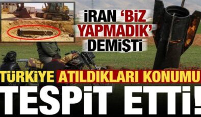 Son dakika: İran biz atmadık demişti, Türkiye atıldığı konumu tespit etti!