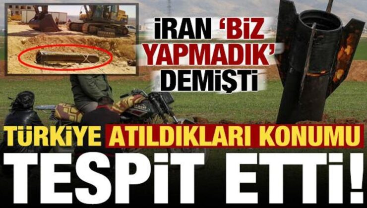 Son dakika: İran biz atmadık demişti, Türkiye atıldığı konumu tespit etti!