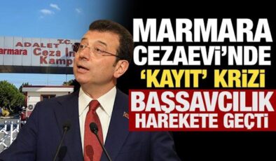 Son Dakika: Marmara Cezaevi’nde ‘kayıt’ krizi: Başsavcılık harekete geçti