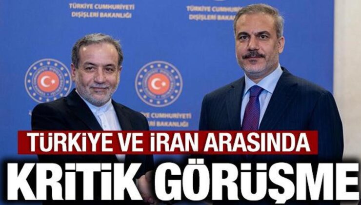 Son dakika: Türkiye ve İran arasında kritik görüşme!