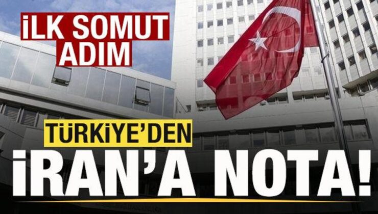 Son dakika: Türkiye’den İran’a nota!