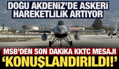 Son Dakika… MSB: KKTC’ye 6 adet F-16 ve hava savunma sistemleri konuşlandırıldı!
