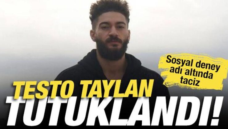 Sosyal deney adı altında taciz: Testo Taylan ve iki kişi tutuklandı