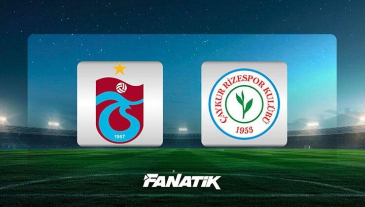 CANLI |Trabzonspor – Rizespor maçı ne zaman, saat kaçta, hangi kanalda? Muhtemel 11’ler.. (Süper Lig 26. hafta)