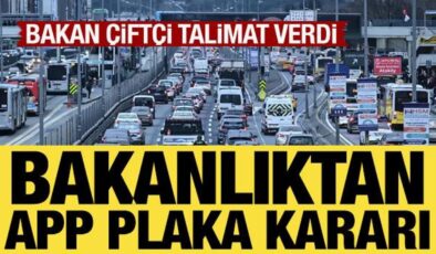 Standart dışı plaka denetimlerinde 1 Nisan’a kadar ceza kesilmeyecek