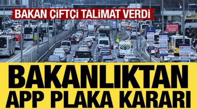 Standart dışı plaka denetimlerinde 1 Nisan’a kadar ceza kesilmeyecek