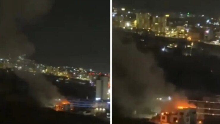 Süleymaniye’ye İHA’lı saldırı! Otelin yakını isabet aldı