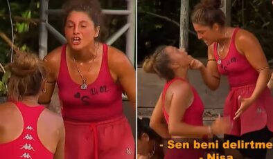 Survivor’da Seren Ay ve Nisanur arasında büyük kavga! Acun cezayı açıkladı