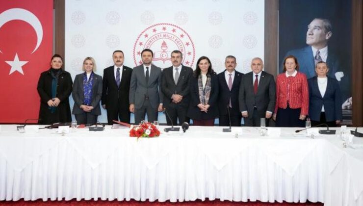 TBMM Suça Sürüklenen Çocuklar Araştırma Komisyonu’ndan Milli Eğitim Bakanlığına ziyaret