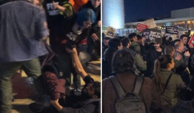 Tel Aviv’de savaş karşıtı protestoya polis müdahale etti, çok sayıda gözaltı var