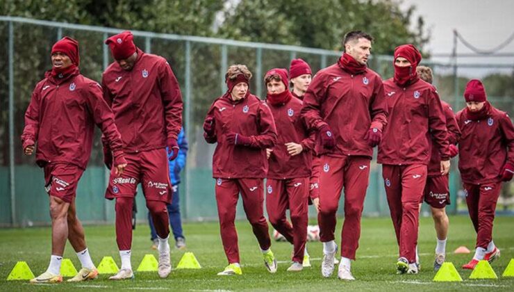 Trabzonspor, Başakşehir maçı hazırlıklarını sürdürdü
