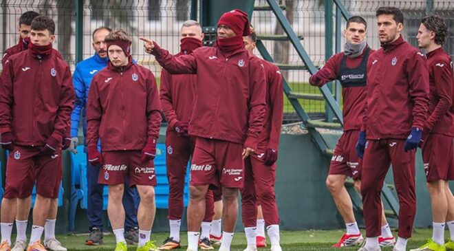 Trabzonspor’da derbi öncesi sarı kart alarmı!