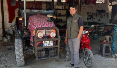 Traktörü temizlerken feci şekilde can verdi!