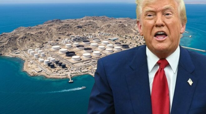 Trump: Hark Adası’ndaki her şeyi yok etmemiz bir kelimeme bakar