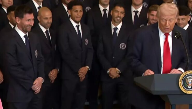 Trump, İran’ı nasıl katlettiğini Messi’nin yanında anlattı