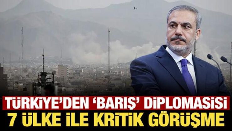 Türkiye’den son dakika ‘barış’ diplomasisi! Bakan Fidan’dan telefon trafiği