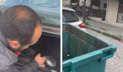 Ünlü oyuncu Savaş Satış, aracını bağlatmamak için binlerce liralık ses sistemini çöpe attı