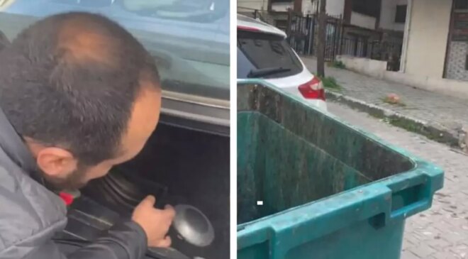 Ünlü oyuncu Savaş Satış, aracını bağlatmamak için binlerce liralık ses sistemini çöpe attı