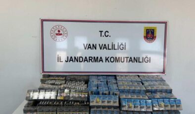 Van’da jandarma ekiplerinden kaçakçılara darbe: Çok sayıda malzeme ele geçirildi