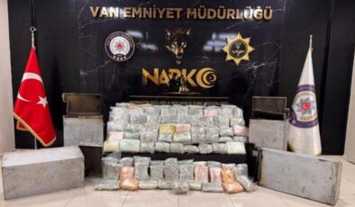 Van’da tır dorsesinde uyuşturucu zulası patladı: 68 kilo zehir ele geçirildi