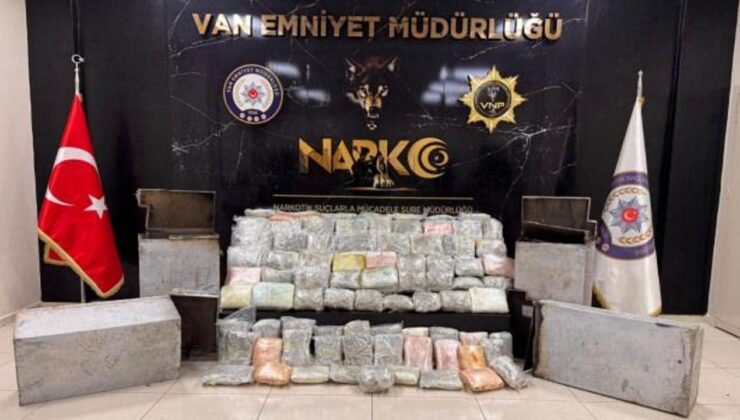 Van’da tır dorsesinde uyuşturucu zulası patladı: 68 kilo zehir ele geçirildi