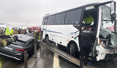 Zincirleme trafik kazasında yaralanan polis memuru Mustafa Aydın’dan acı haber