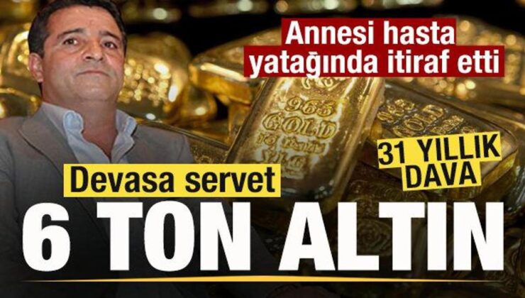 31 yıllık dava! Annesi hasta yatağında itiraf etti Devasa servet! 6 ton altın