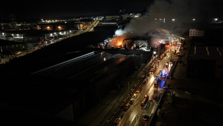 Ankara’da fabrikada yangın