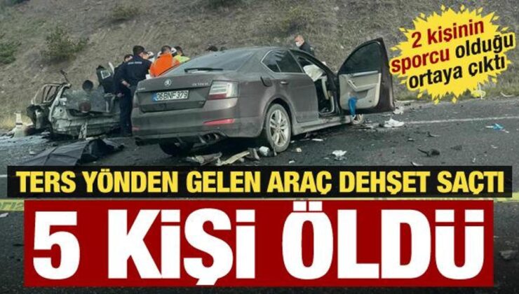 Ankara’da korkunç kaza! 2 araç çarpıştı: 5 kişi hayatını kaybetti